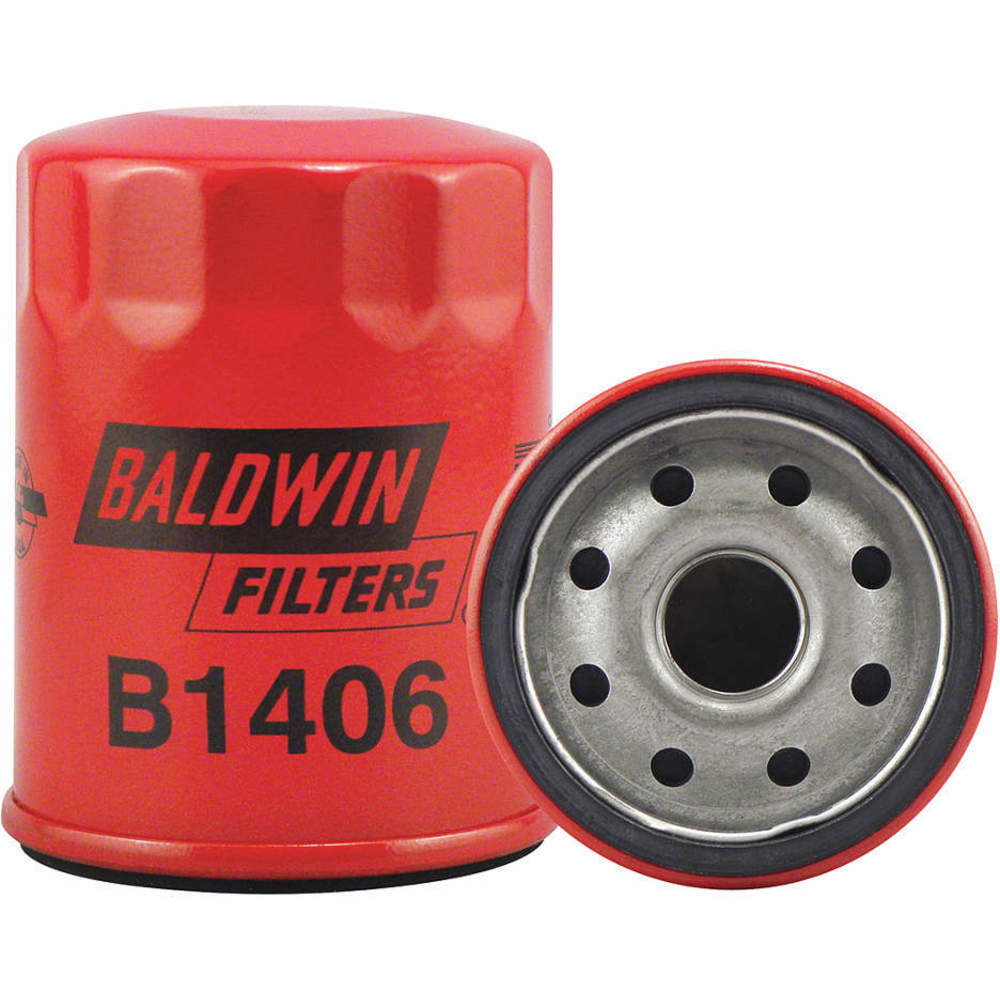 BALDWIN FILTERS B1406 Oil Filter Outside Diameter 2 11/16 In | AD3BRP 3XTX8
