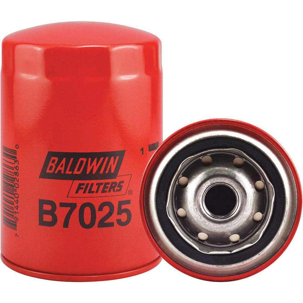 BALDWIN FILTERS B7025 Oil Filter Spin-on 5 3/8 Inch Length | AC3FZQ 2TDA6