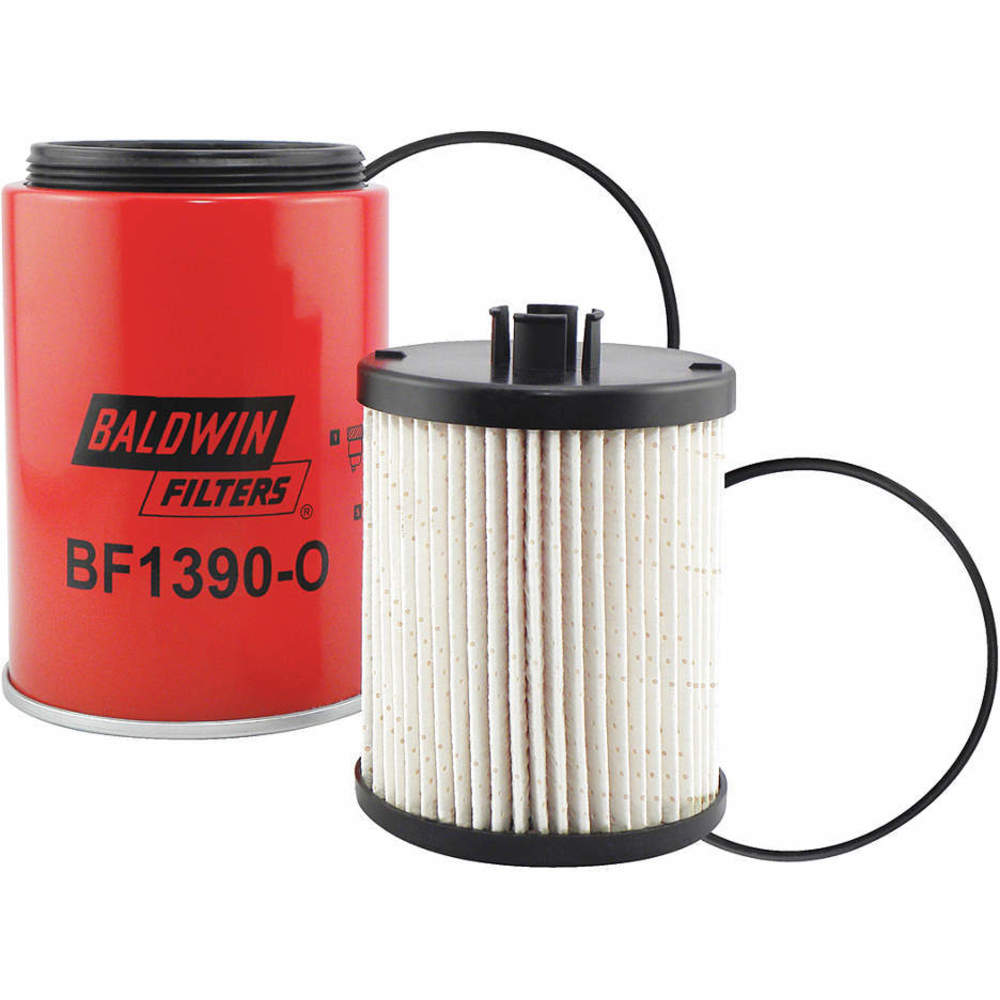BALDWIN FILTERS BF9858 KIT Fuel Filter Set Of 2, 6-3/16 Height | AC6UBY 36G590