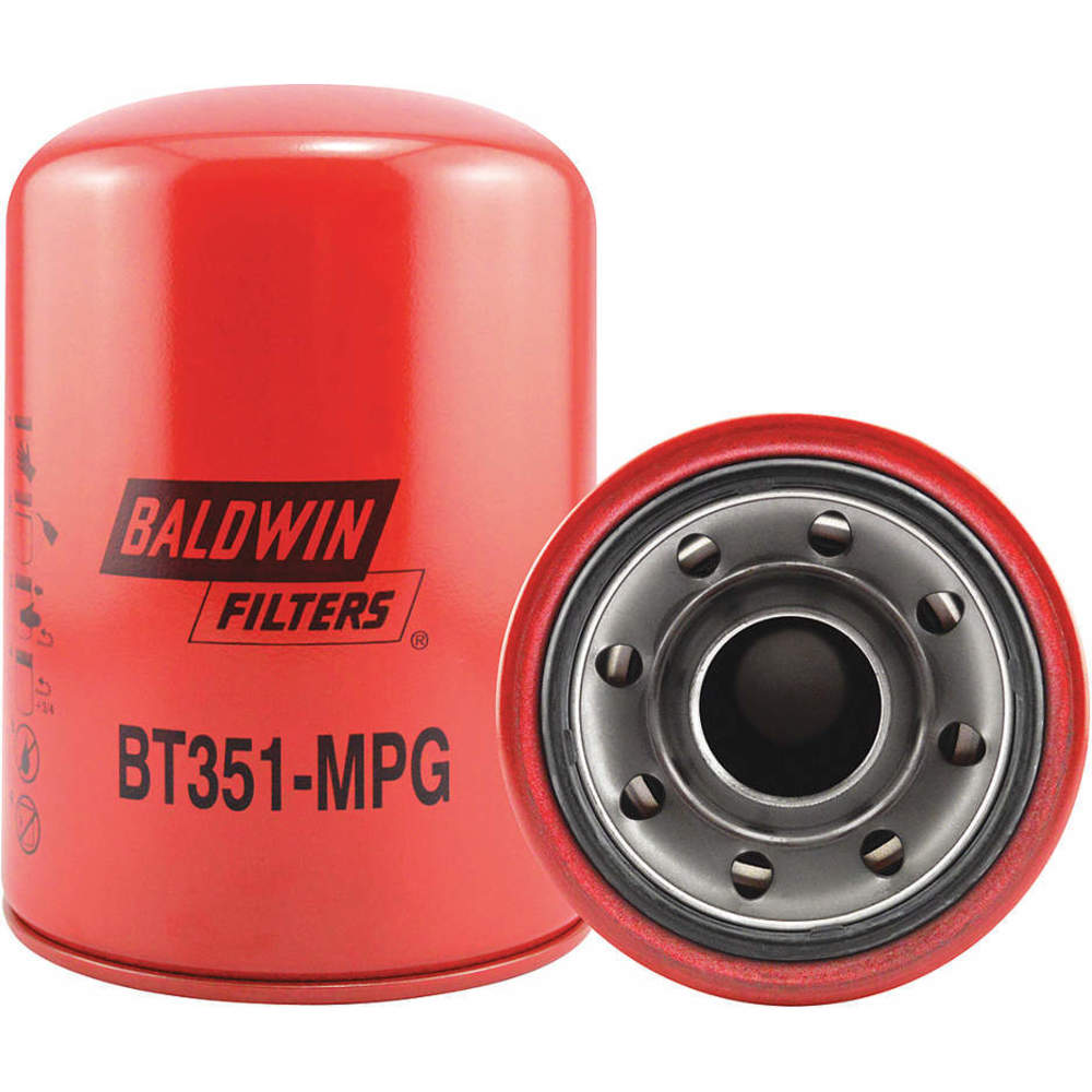 BALDWIN FILTERS BT351-MPG Hydraulic Filter Spn-on/max Perf Glass | AE2XCJ 4ZUF6