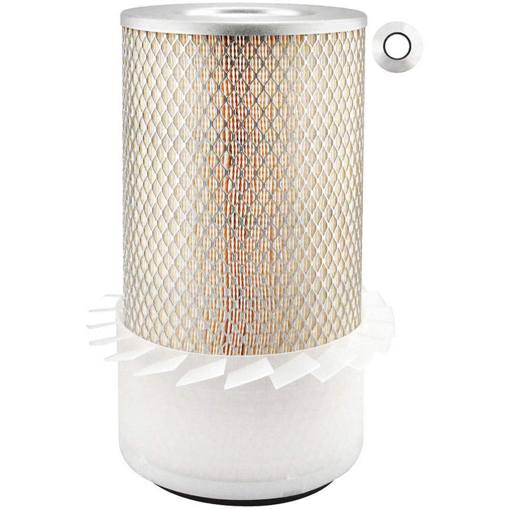 BALDWIN FILTERS PA3607-FN Air Filter Element Length 12-1/2 Inch Fins | AD9FGE 4RFU9