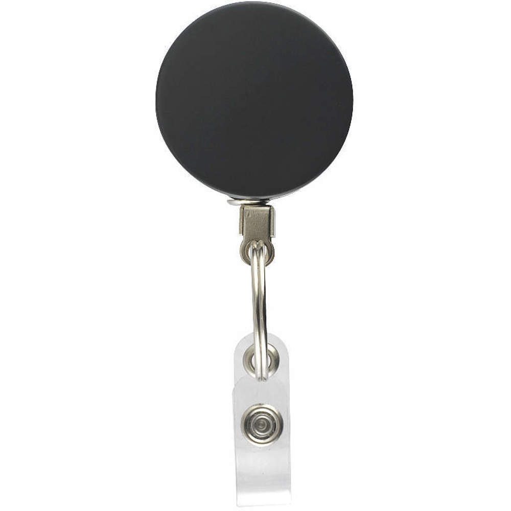 Retractable Reel W Clamp Silver