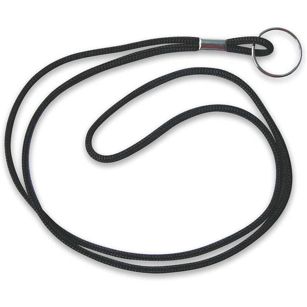 Round Neck Cord Black, 10PK