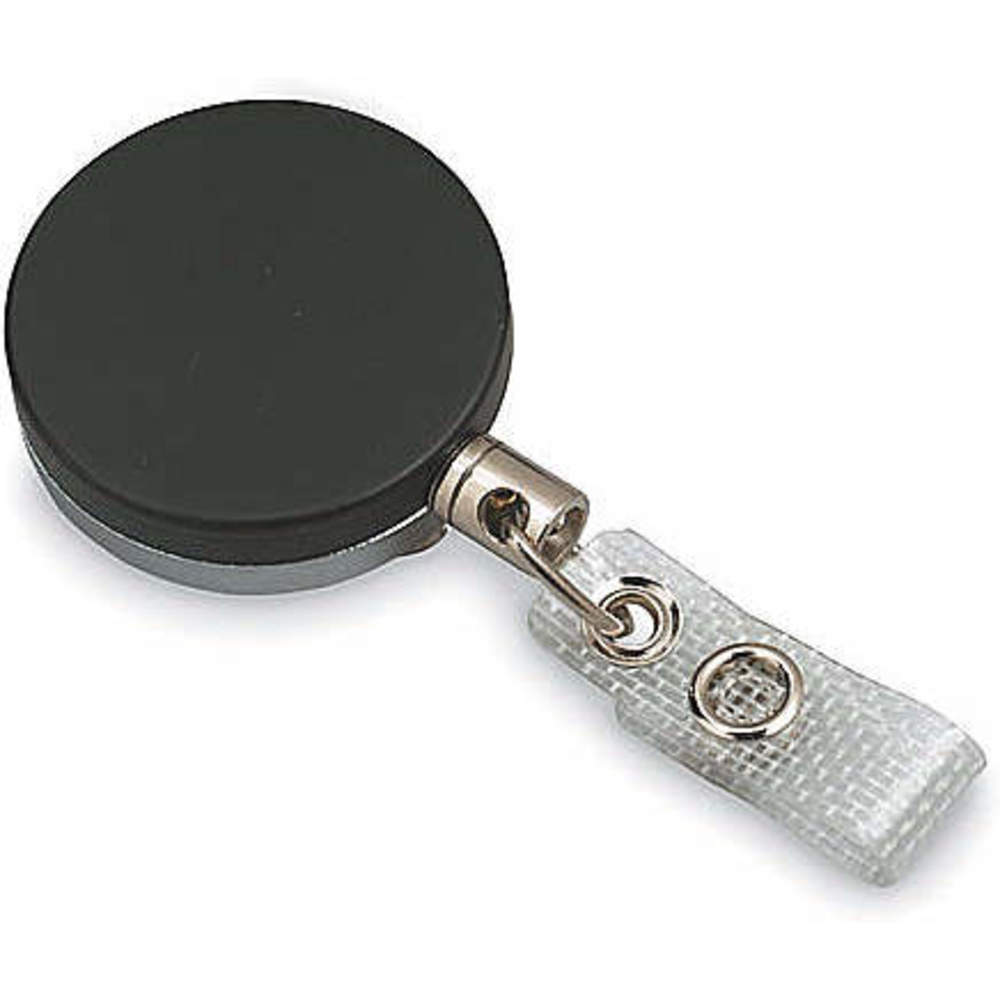 Baw Plastics 2120-3305, Porta badge identificativo retrattile con clip da  cintura, 3yuy1