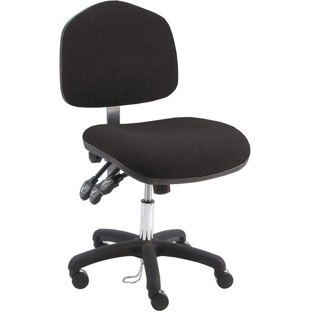 Ergonomic Chair Fabric Black