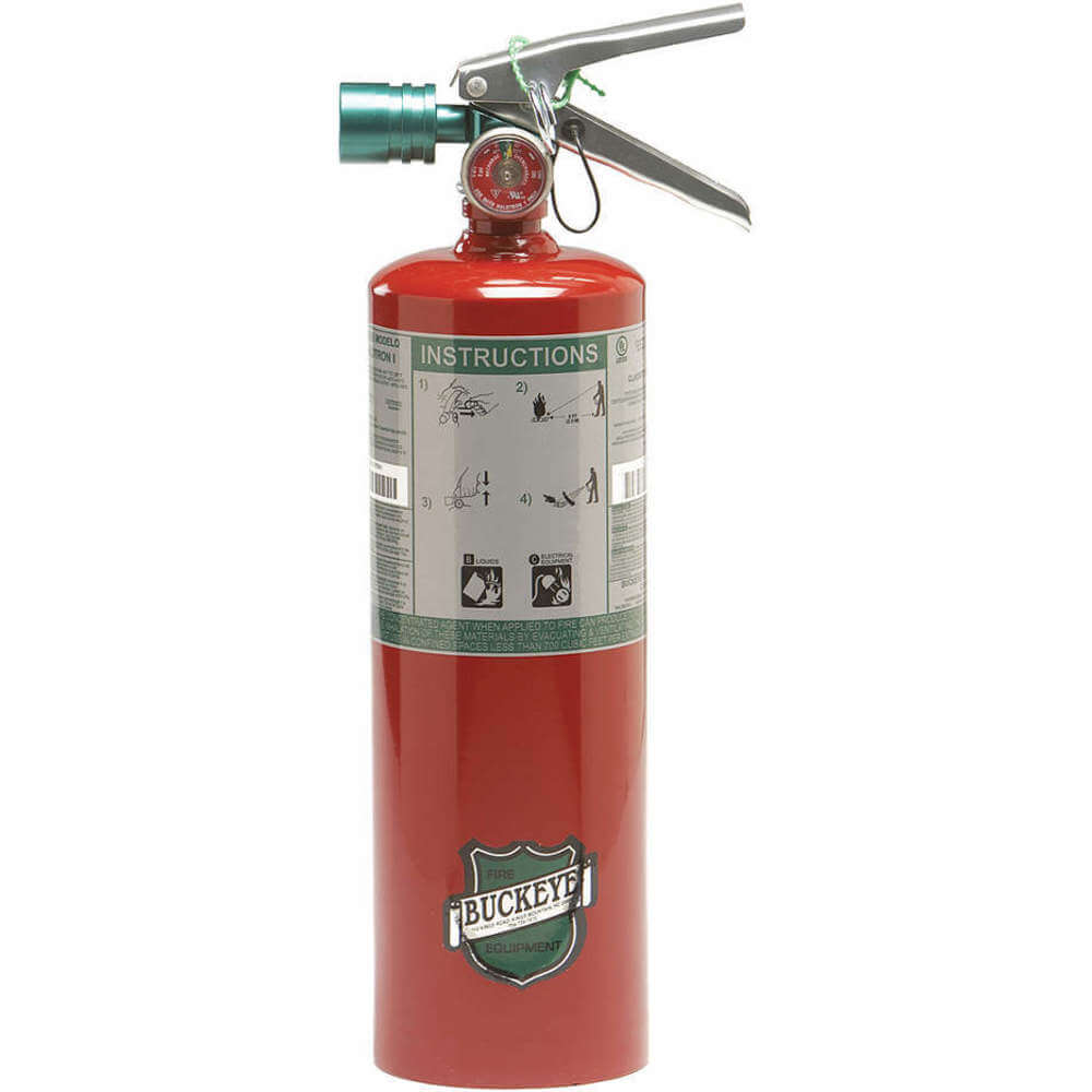 Extintor de incendios 5B C 5 lb. Halotron