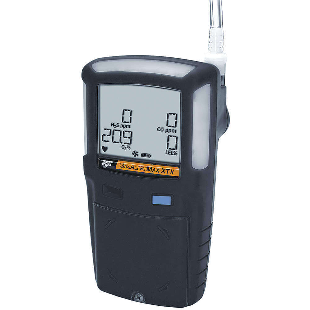 Detector de gases múltiples O2 / lel Oe 2-pin Uk Plug Negro