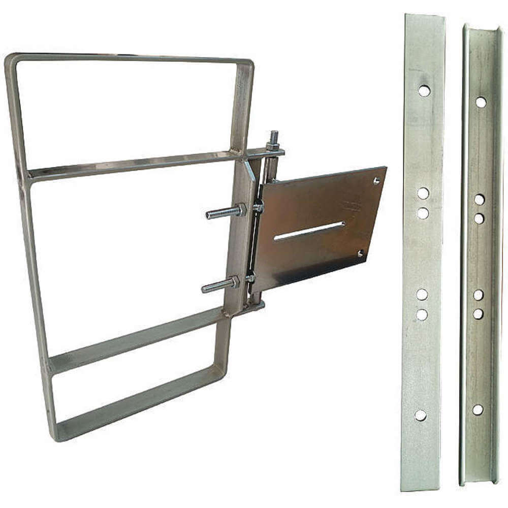 Adjustable Safety Gate Galvanised Steel 2-1/2 Inch Width