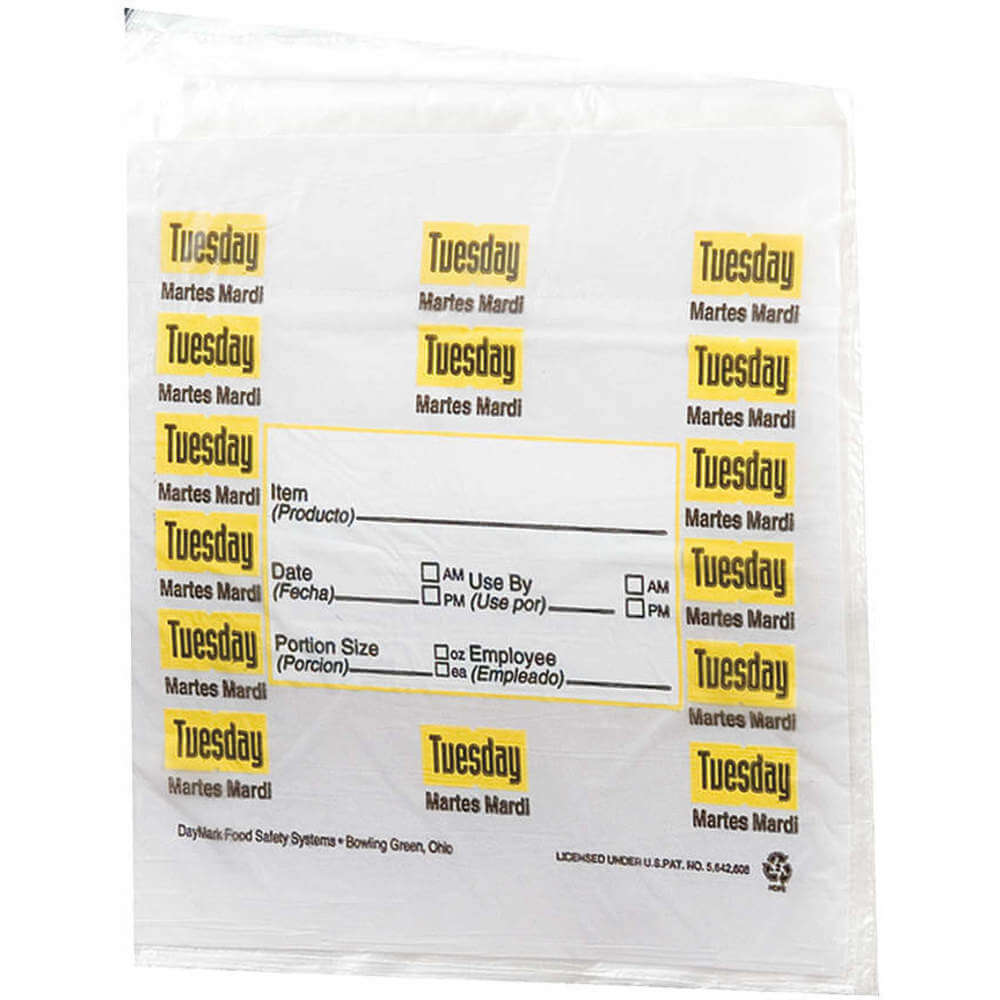 Day Portion Bag Tuesday - Pack Of 2000