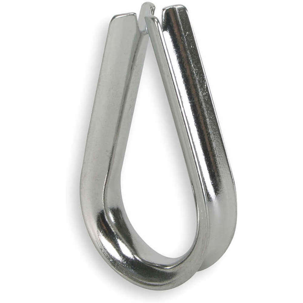Wire Rope Thimble 3/16 Inch 304 Stainless Steel - Pack Of 25