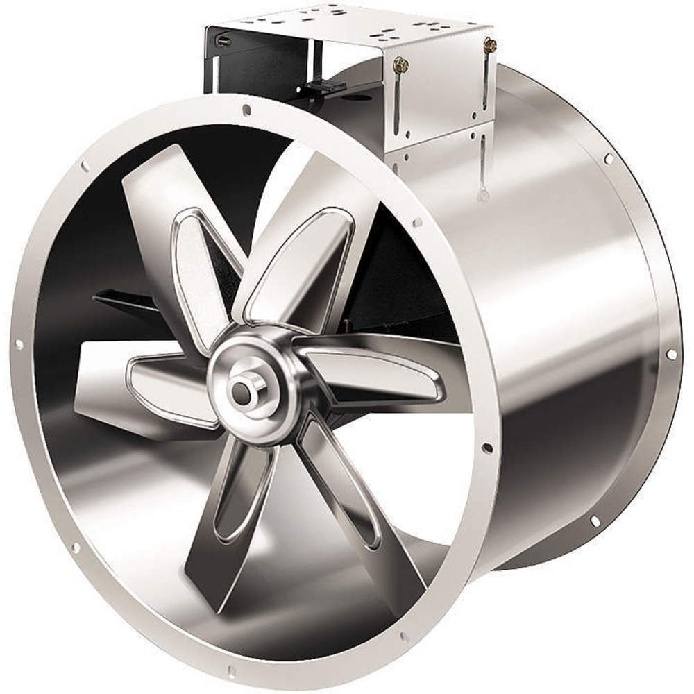 Tube Axial Fan With Drive Package 115/208-230 V