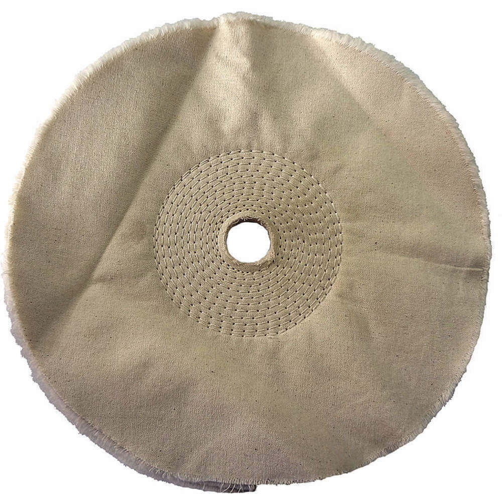 Buffing Wheel Spiral Sewn 10 Inch Diameter
