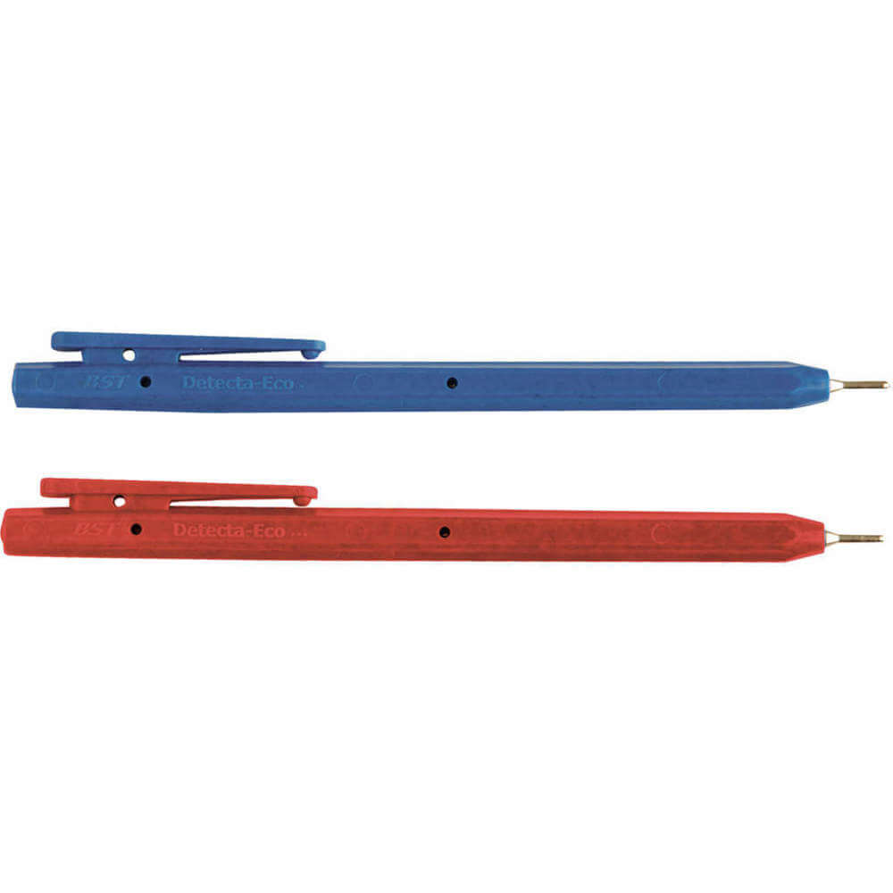 Długopis w sztyfcie wykrywalny metal, czerwony - 50 szt