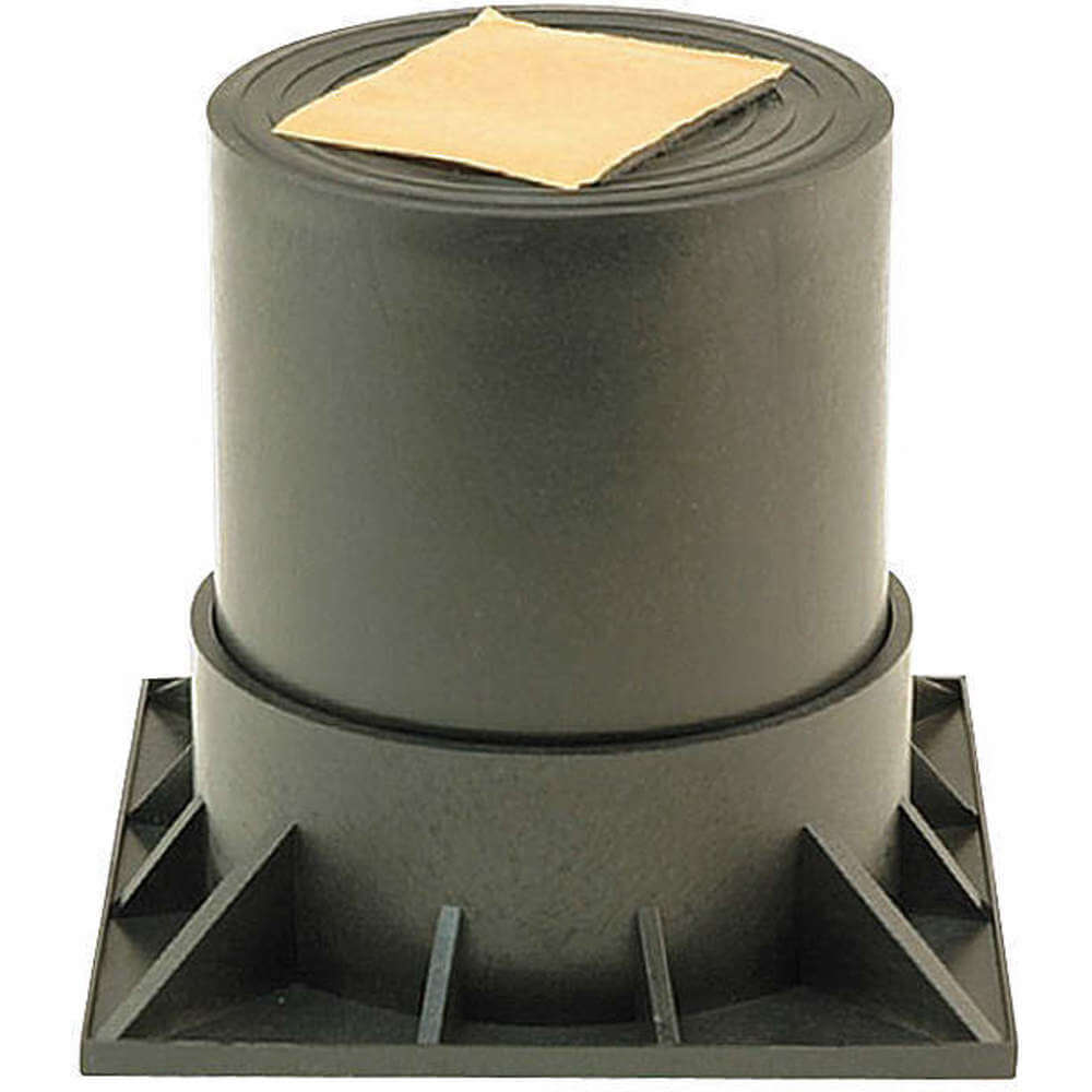 Heat Pump Riser Two Piece 3 Inch Black