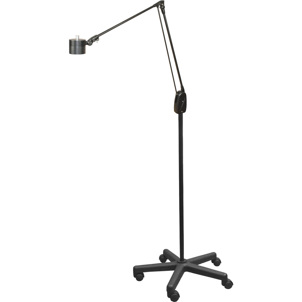 EcoFlex II LED, luz de base de soporte móvil, negro, 34 pulgadas