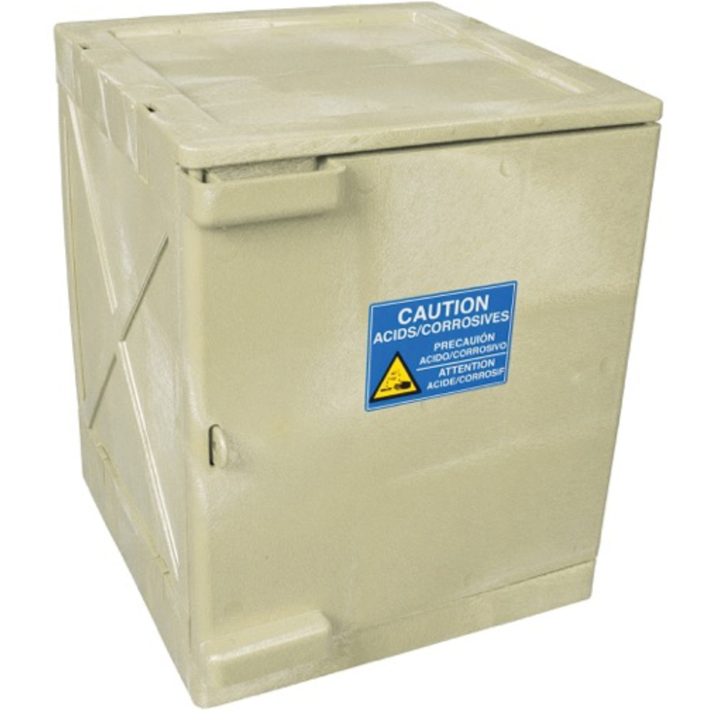 4 Gallon, Modular Quik-Assembly Poly Cabinet, Beige