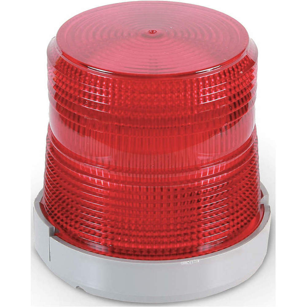 Strobe Light, Red, 36VDC, 1/2 Inch Conduit