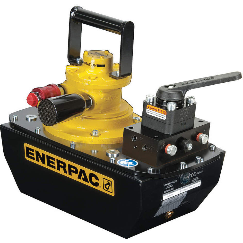 Enerpac Za4410mx, To-gears, lufthydraulisk pumpe 4/3 manuel ventil, 2.5  gallon brugbar olie, 26vy15
