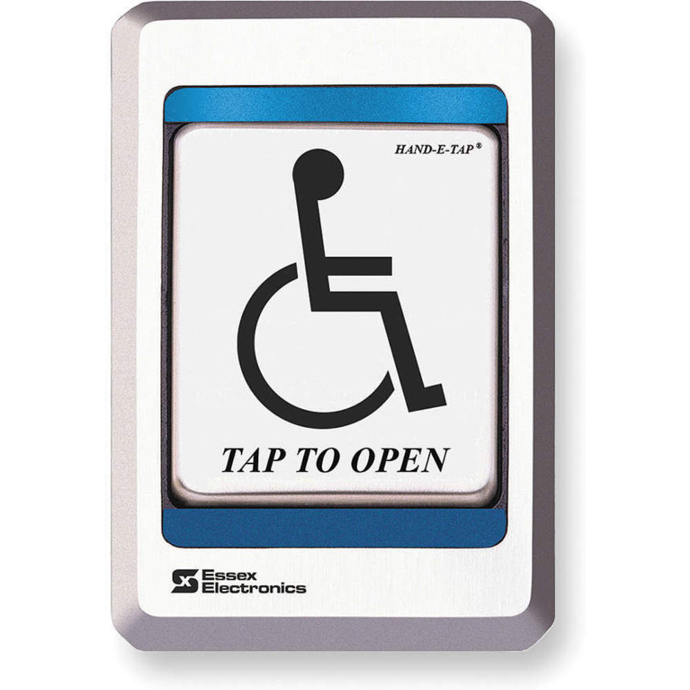 Handicapadgangskontakt rustfri ramme
