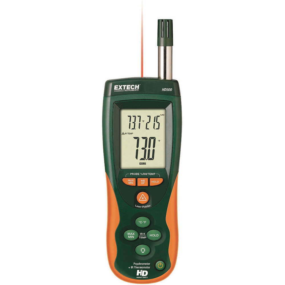 Relative Humidity Meter With Ir Thermometer