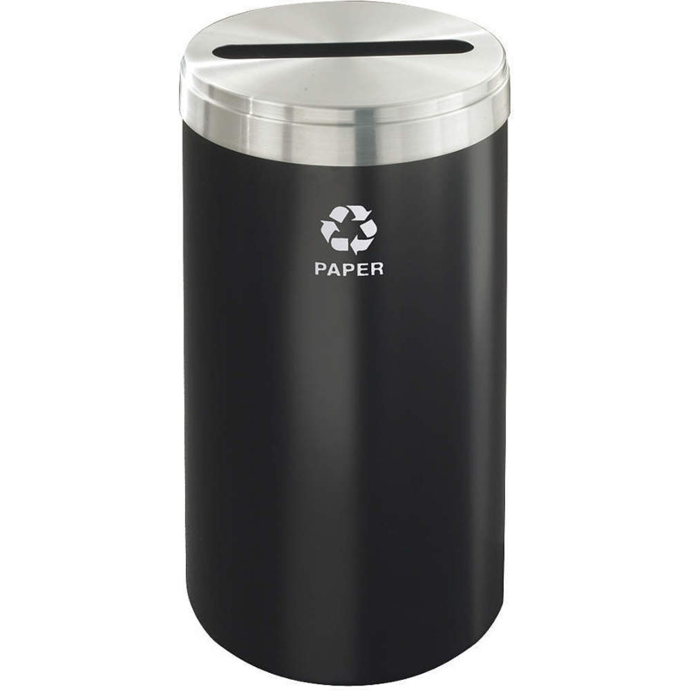 定置型リサイクル容器 缶・びん ブラック