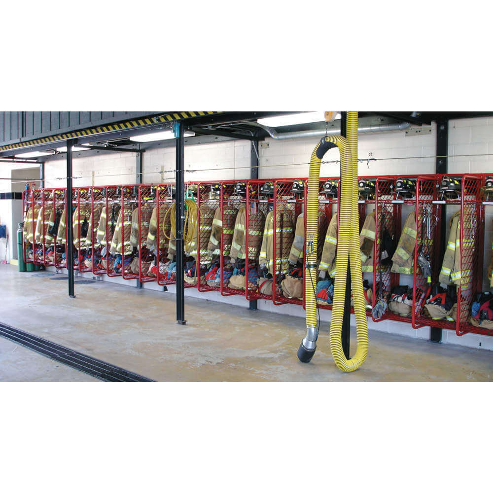 Turnout Gear Rack Wall Mount 5 ช่อง