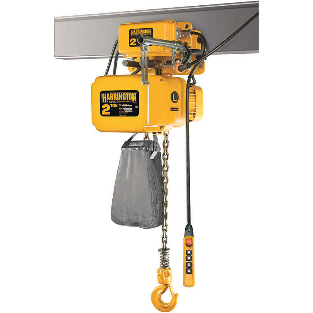 Electric Chain Hoist With Trolley 1000 Lb.