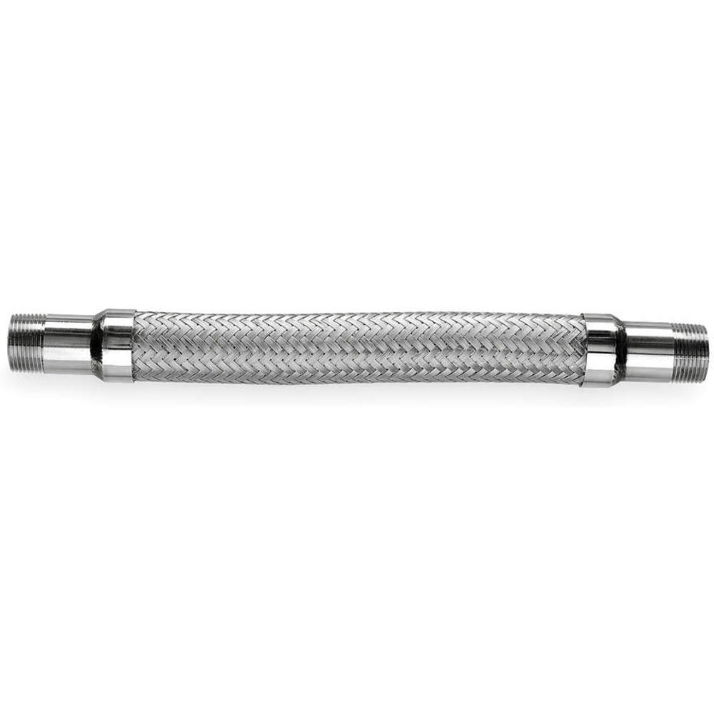 Tubo flessibile in metallo, diametro 1/2 pollici, lunghezza 36 pollici
