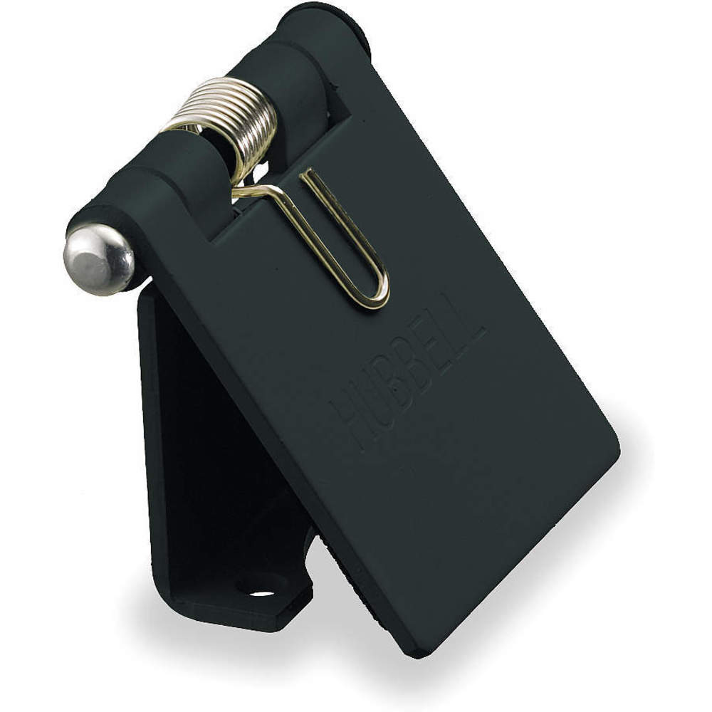 HUBBELL WIRING DEVICE-KELLEMS HBLSCBK Snap Cover, Single Conductor, 300 - 400 A, Black | AC3XBG 2XB75