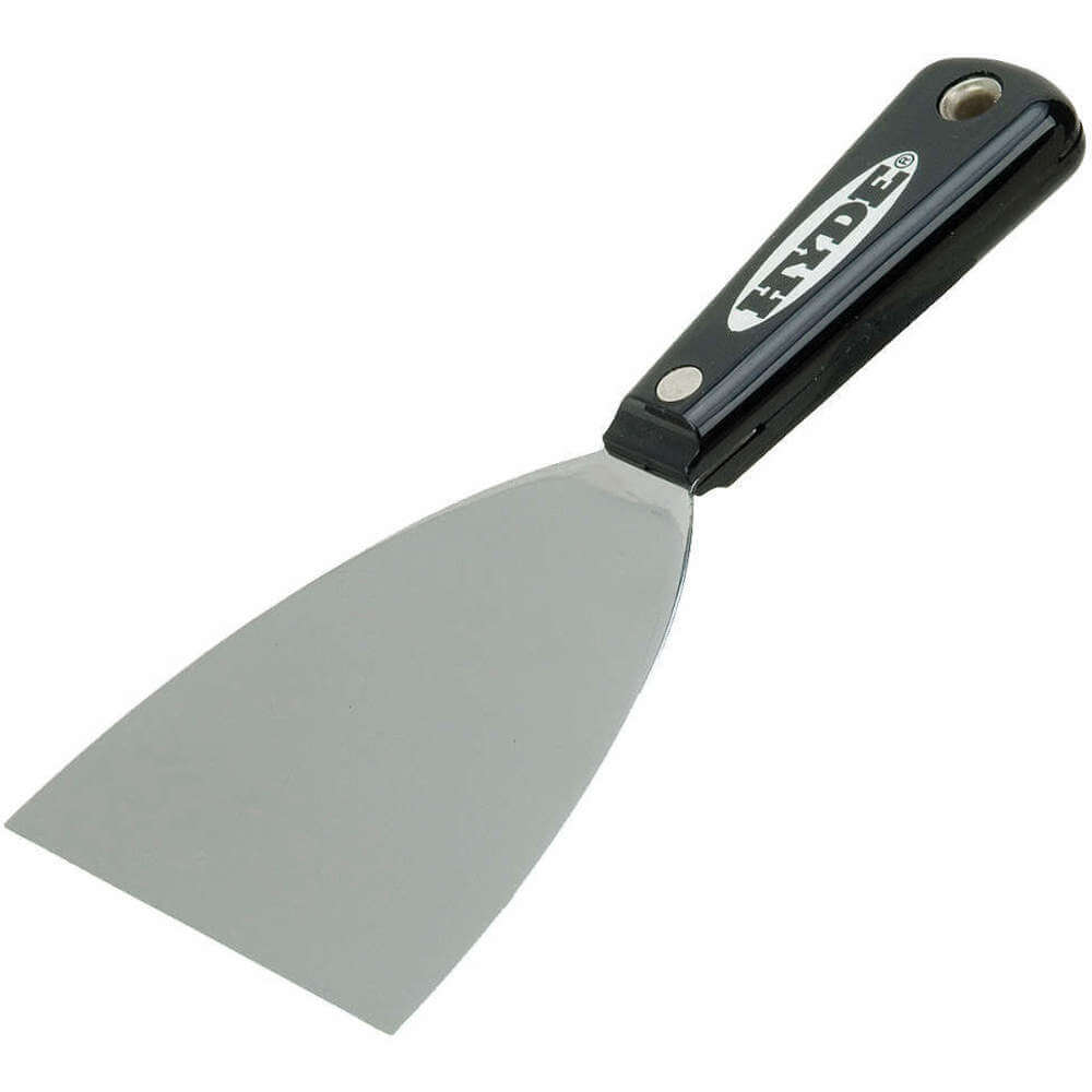 Cuchillo para juntas flexible 4 pulgadas de ancho negro