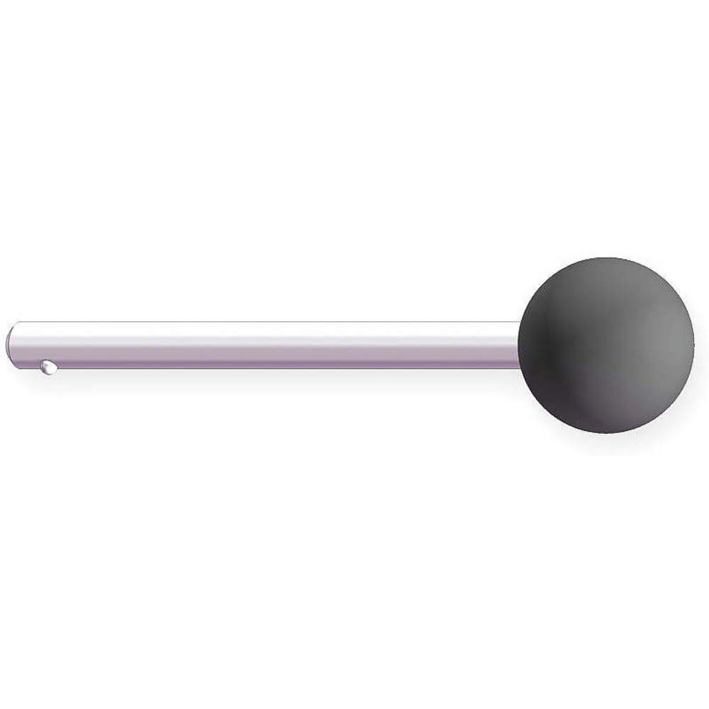 INNOVATIVE KOMPONENTER 3JDD4 Detent Pin 1.38 Inch Ball Knob 1/4 Inch 4 In | AC9RAT