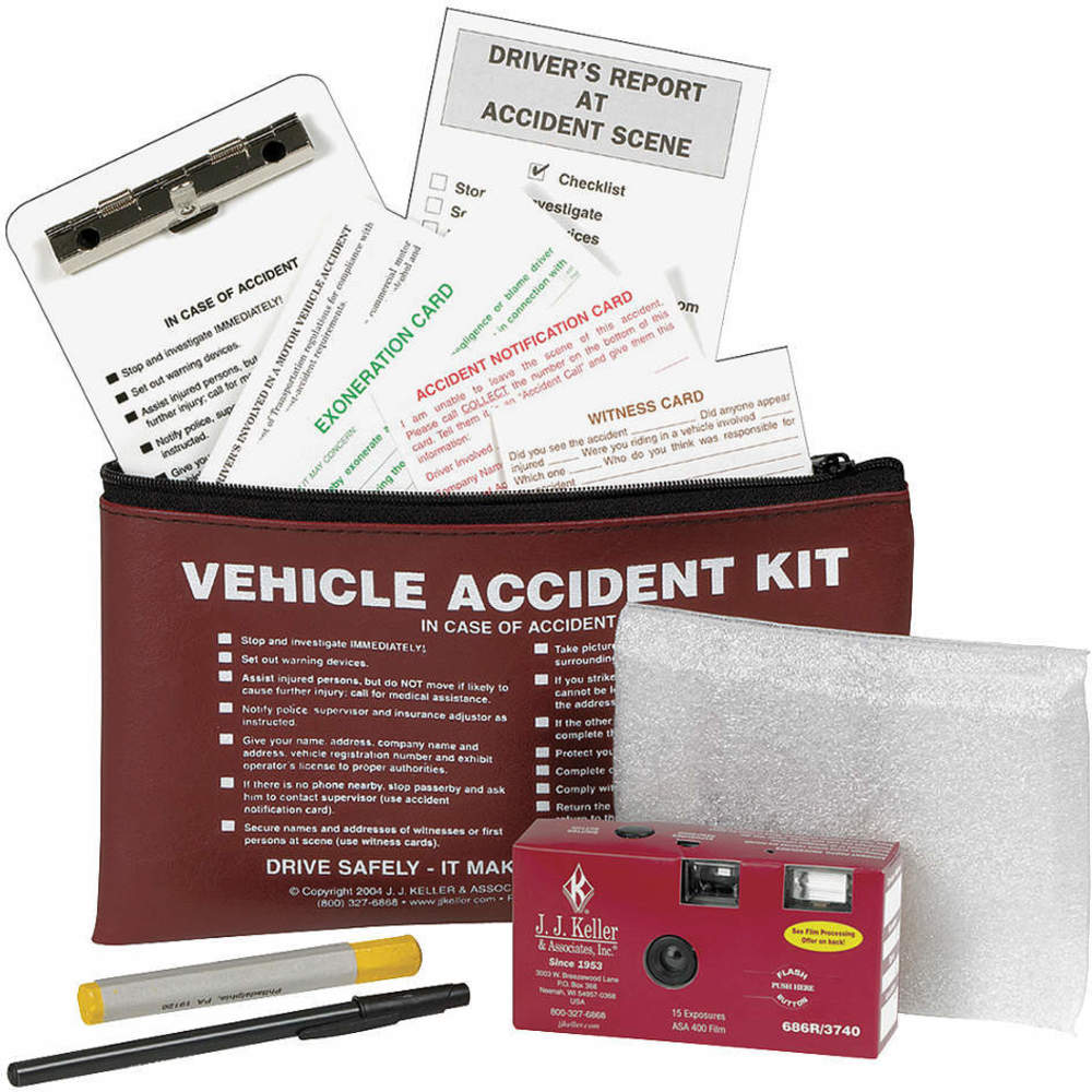 Kit de informes de accidentes Auditoría / Inves / Registros
