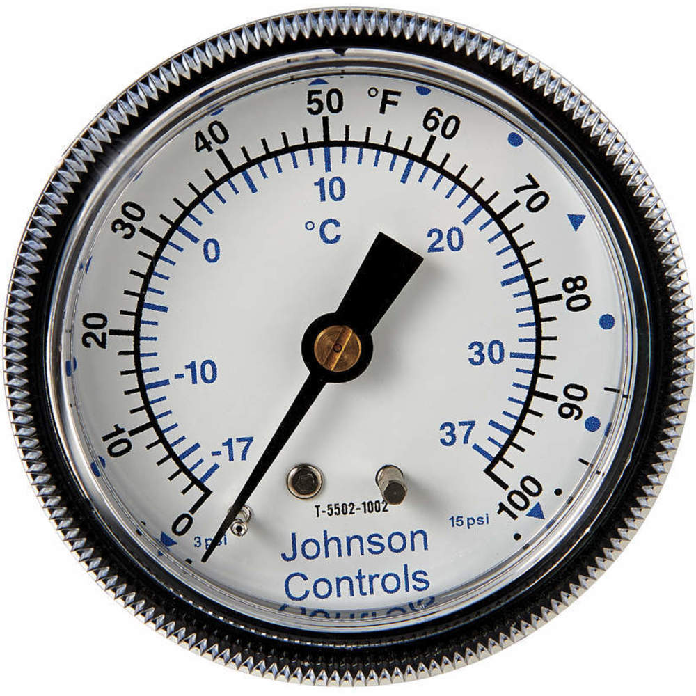 Indicador de temperatura 40 a 240F 2-1 / 2 Diámetro