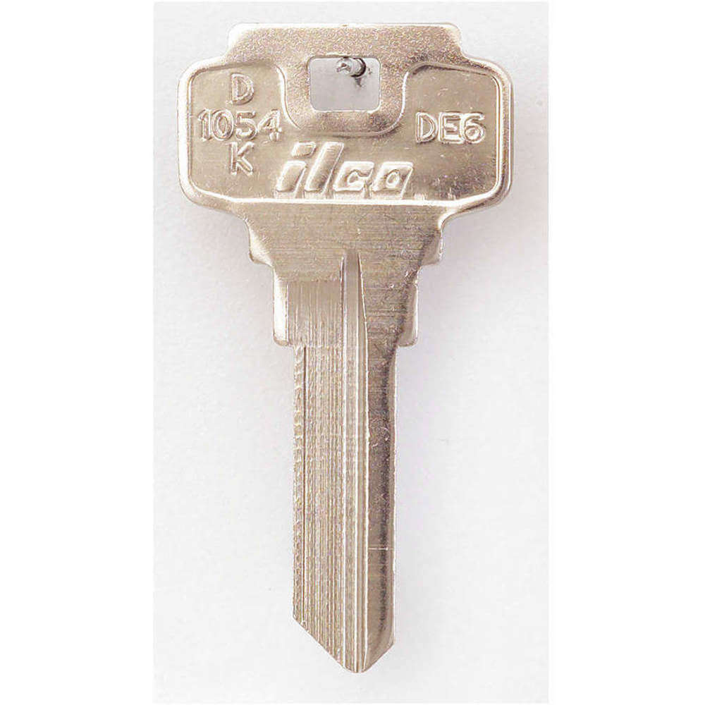 Key Blank Brass Type De6 5 Pin - Pack Of 10