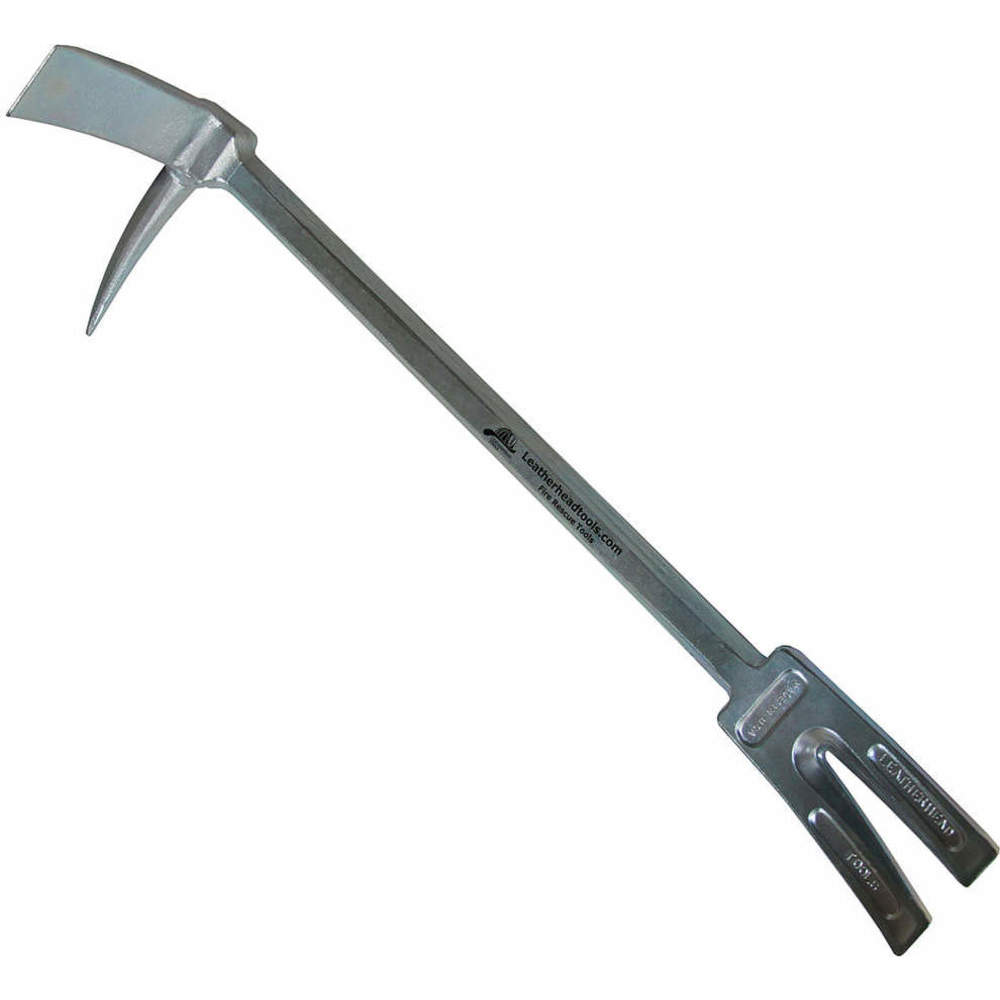 LEATHERHEAD TOOLS LB-24 Halligan Bar, 24 Inch Length, 6-1/2 Inch Head Size, High Carbon Steel | AG2AMX 31AZ04