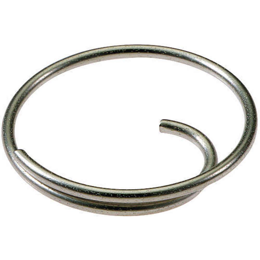 Key Ring Steel Silver Pk50