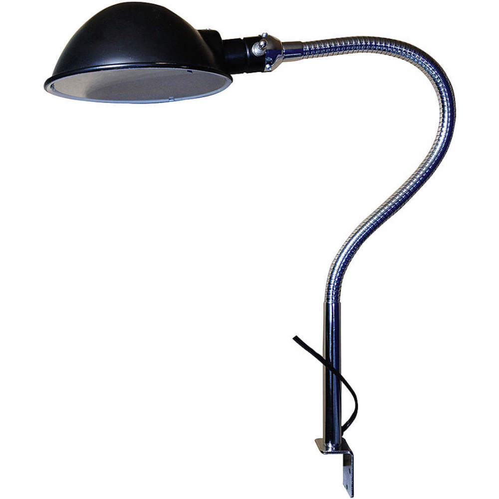 Lampka zadaniowa LED 7.7 W Czarna 35-calowa gęsia szyja