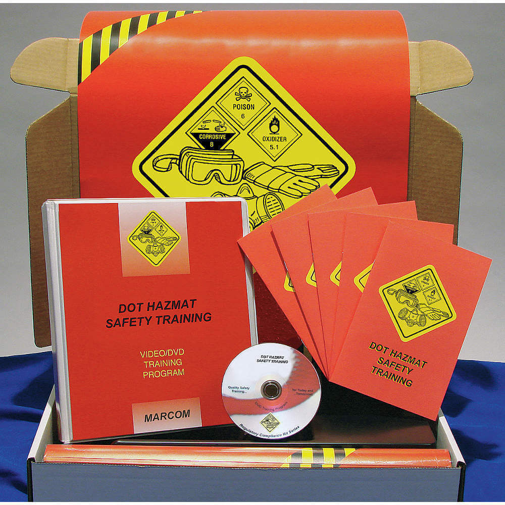Kit de capacitación en DVD Capacitación en seguridad del DOT