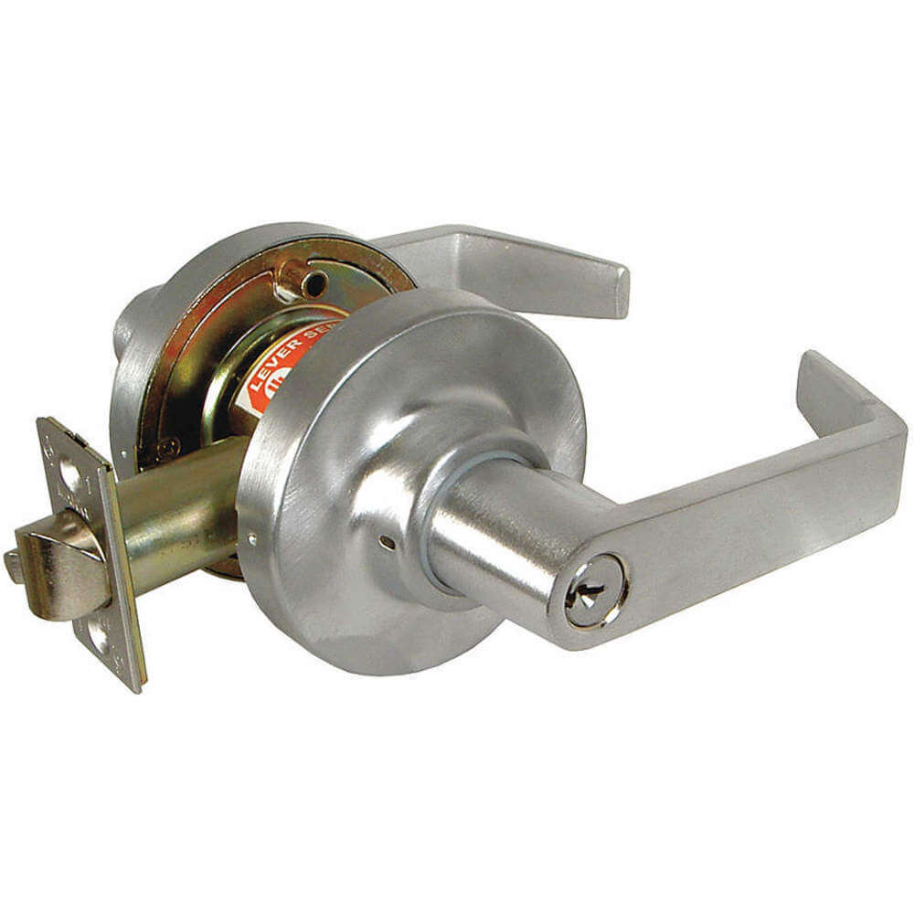 Door Lever Lockset Entry Grade 1 4-7/8 Inch