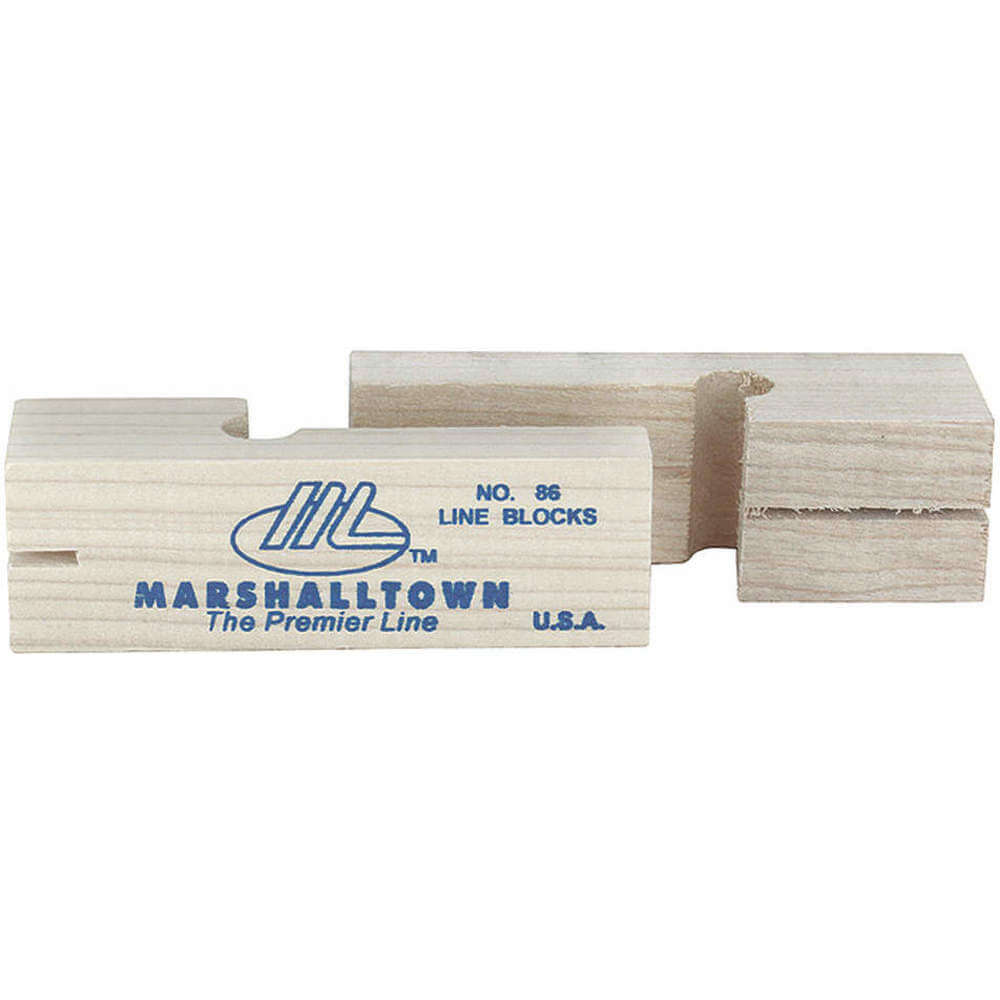Line Blocks 3-3/4 Inch Hardwood Pair