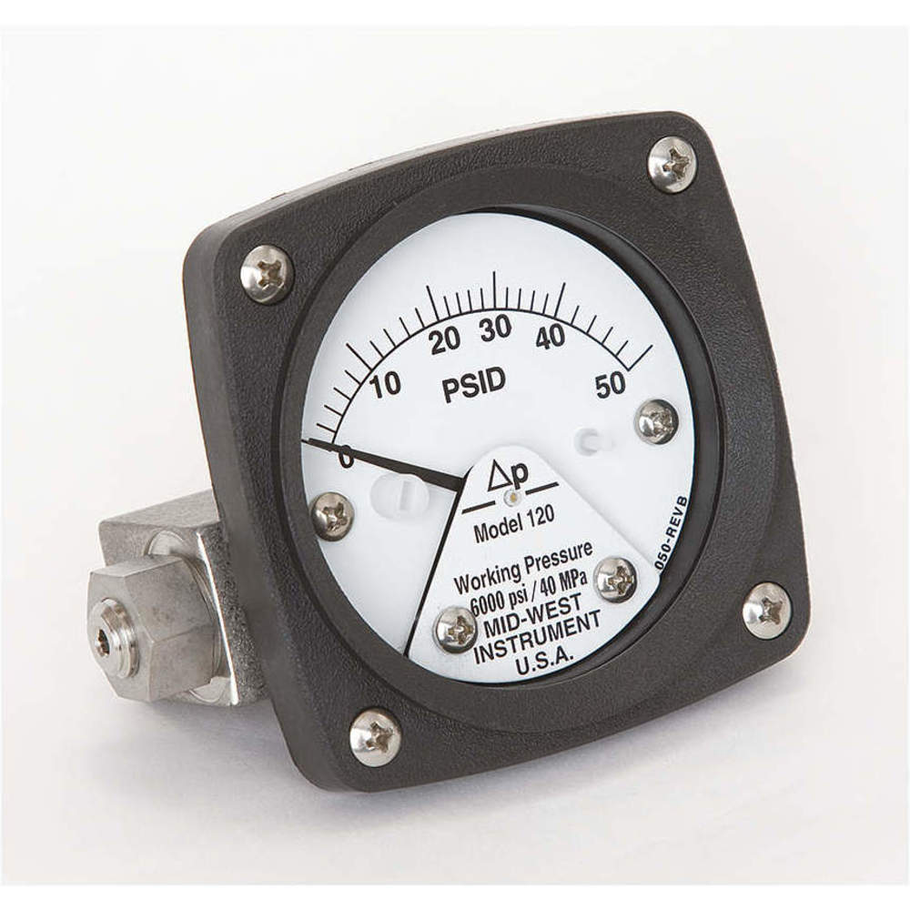 Differential Pressure Gauge 0 To 50 Psid