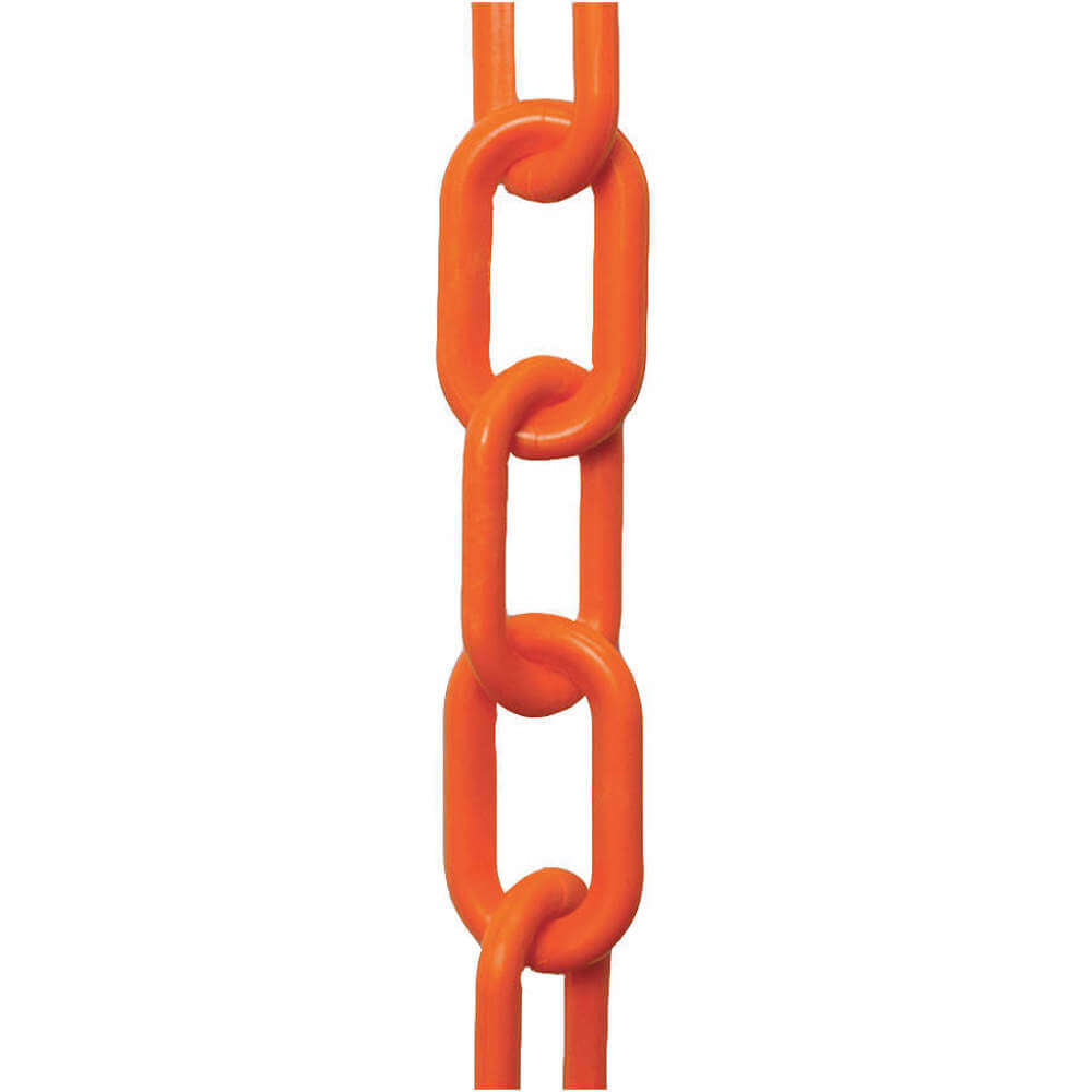 Plastic Chain Orange 2 Inch x 300 Feet