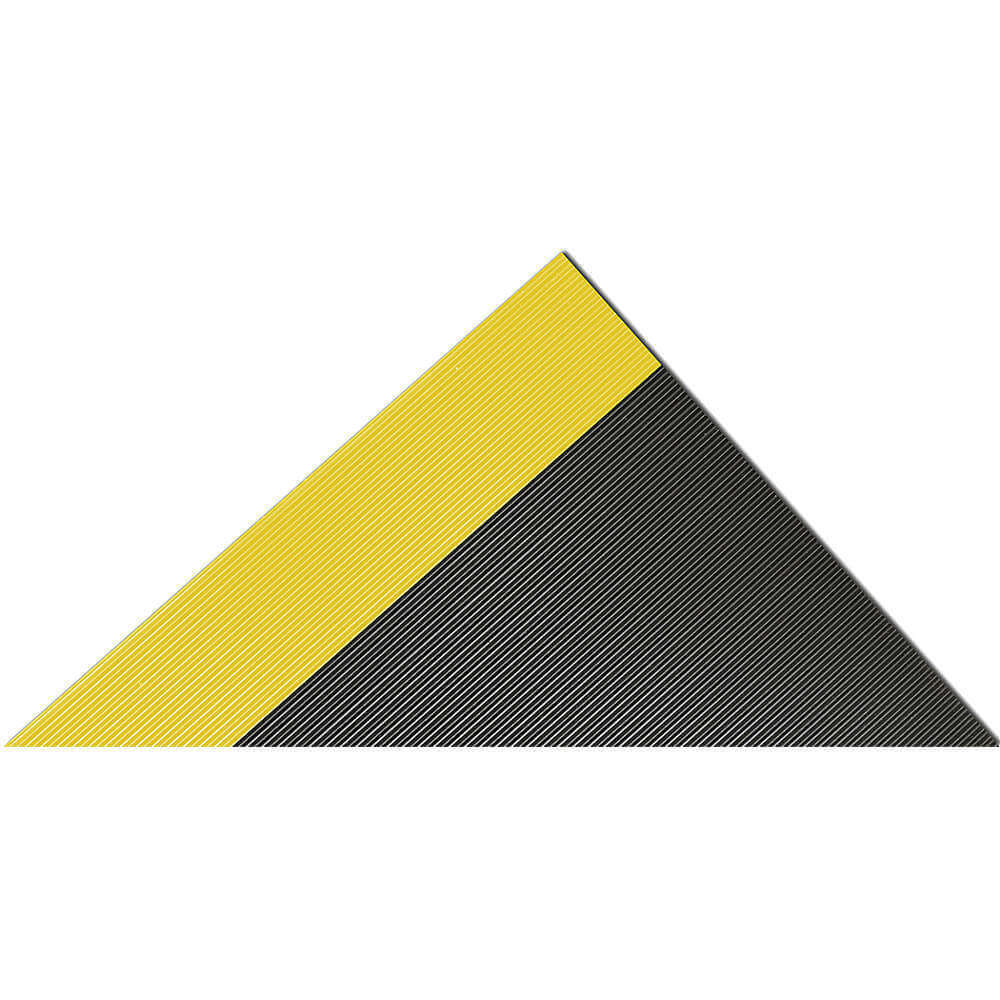 แผ่นสวิตช์บอร์ดลูกฟูก สีดำ/เหลือง 36 นิ้ว X75 ฟุต