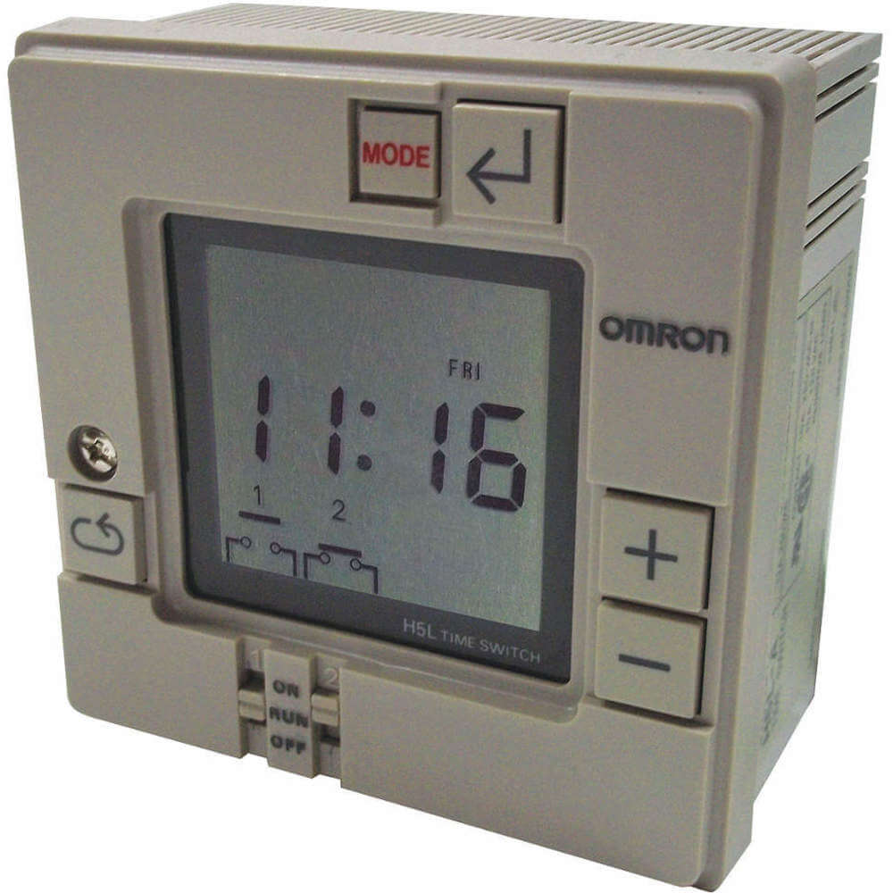 オムロンH5L-デジタルタイマー24時間100-240Vac