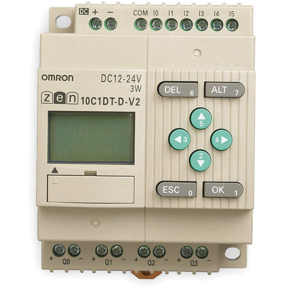 おすすめ omron プログラムリレー CPUユニットエコノミータイプ I O点数10点 電源AC100-240 リレー出力 ZEN-10C3AR-A-V2 
