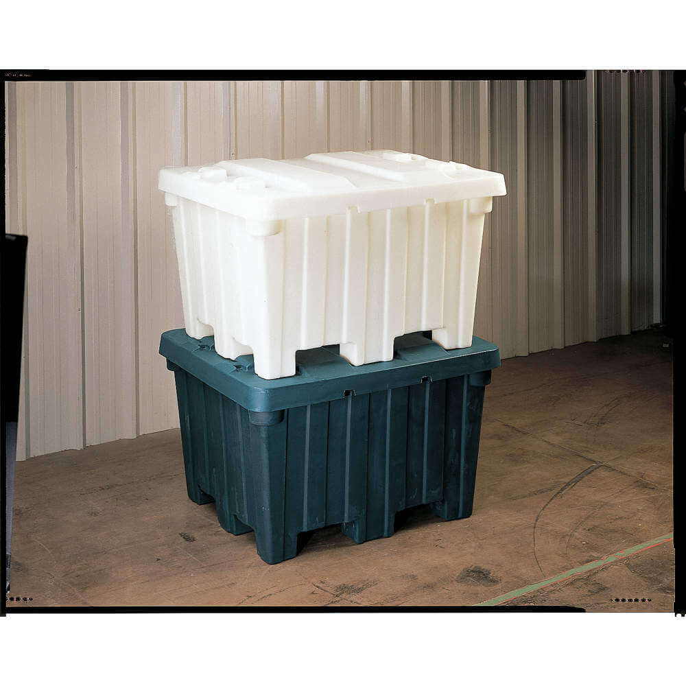 Collapsible Bulk Container 48 Inch Length Gray