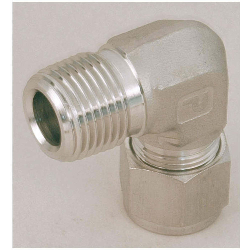 PARKER 6MSEL4N-S Compression Fitting, Two Ferrule Compression, 3/8 Inch Size, Steel | AB4CJP 1WVT4