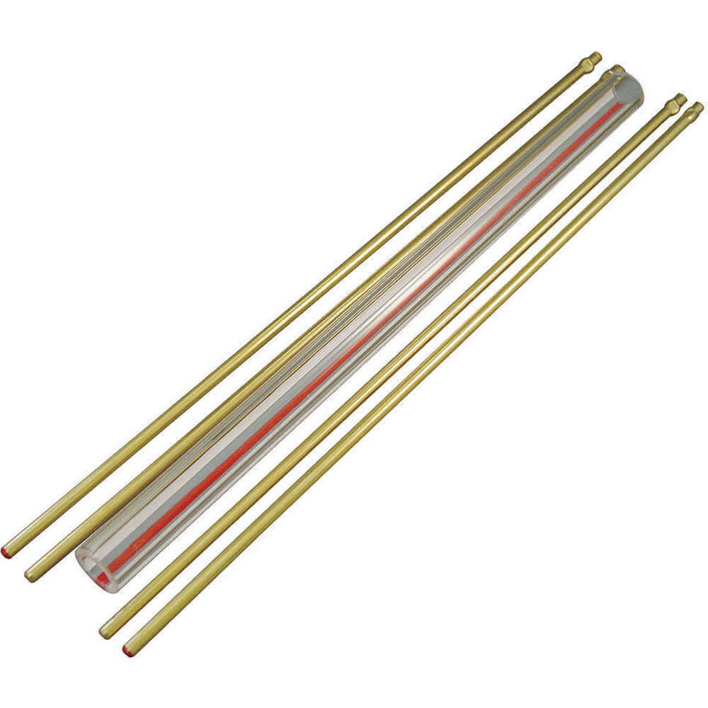 Kit de varillas de vidrio Red Line 5/8 pulgadas de diámetro 10 pulgadas de longitud