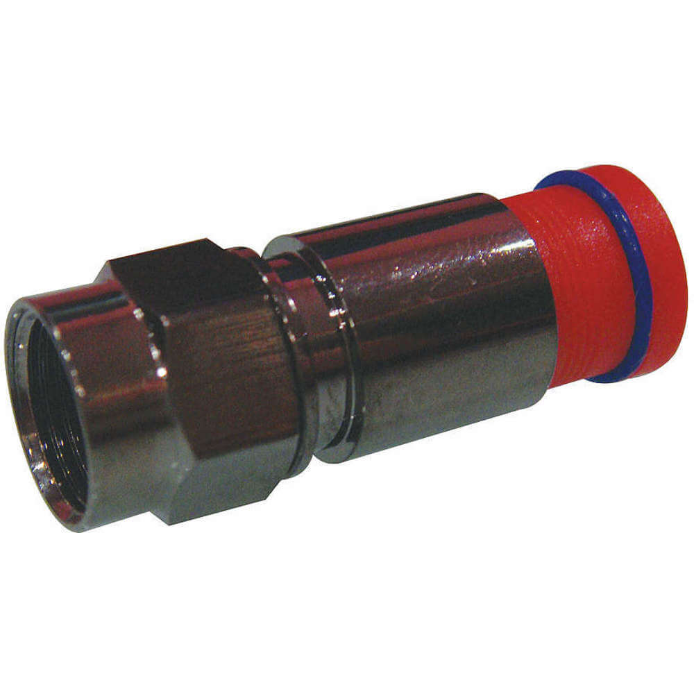 Coaxial Connector RG6 F Type - Pack of 10