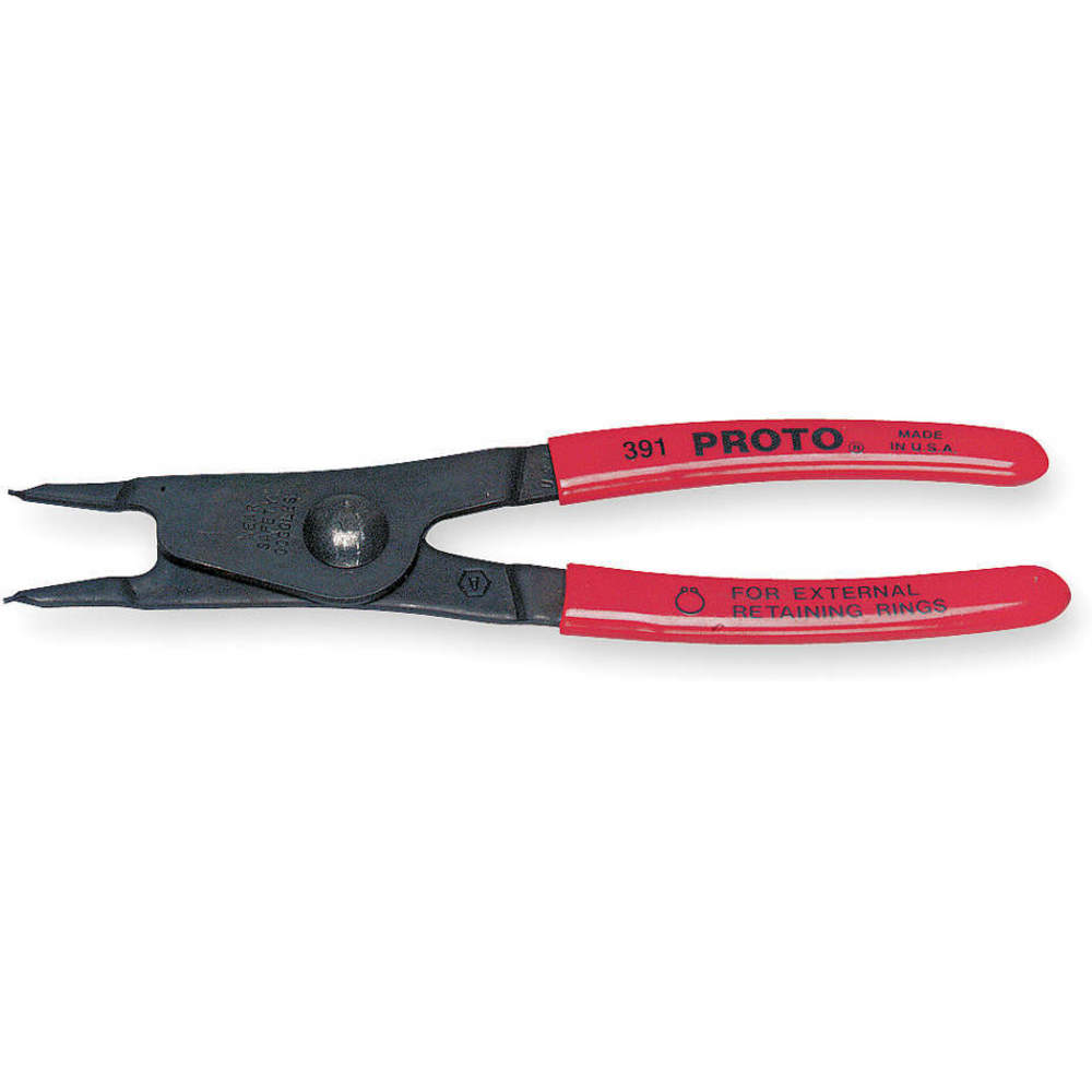 Retaining Ring Plier, Carbon Steel, 9 Inch Length